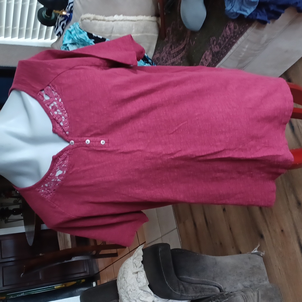 Maroon Blouse